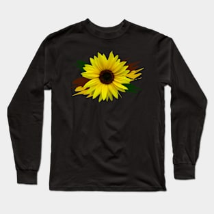 sunflower, sunflowers, bloom, sunflowerfield Long Sleeve T-Shirt